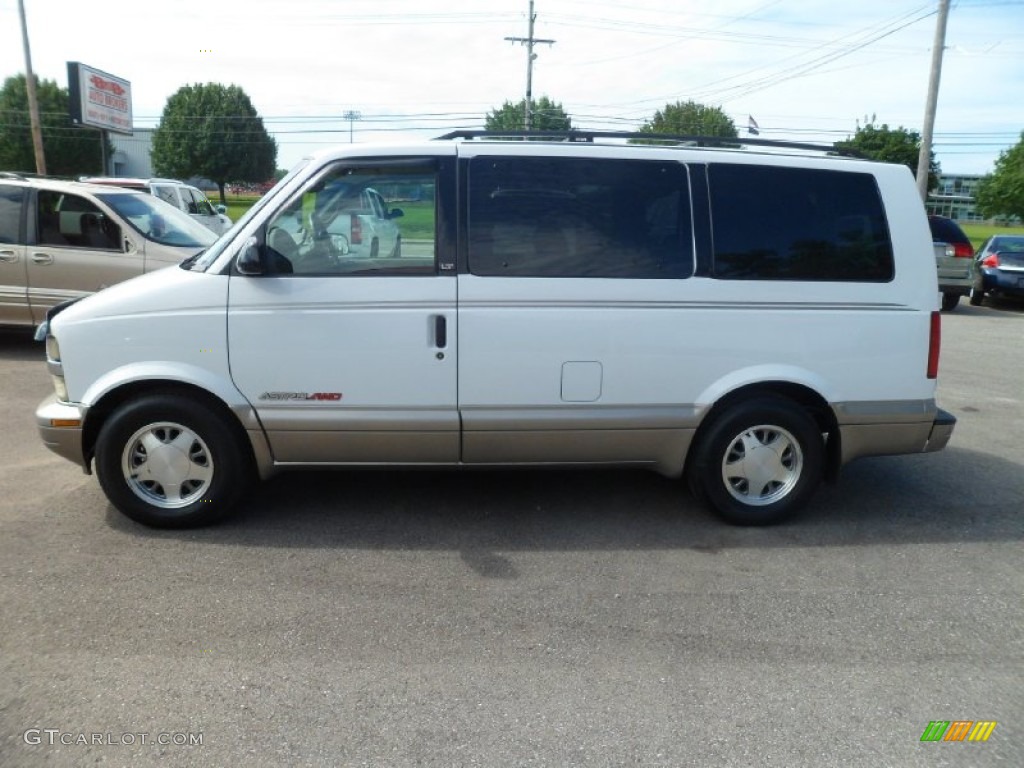 Ivory White Chevrolet Astro