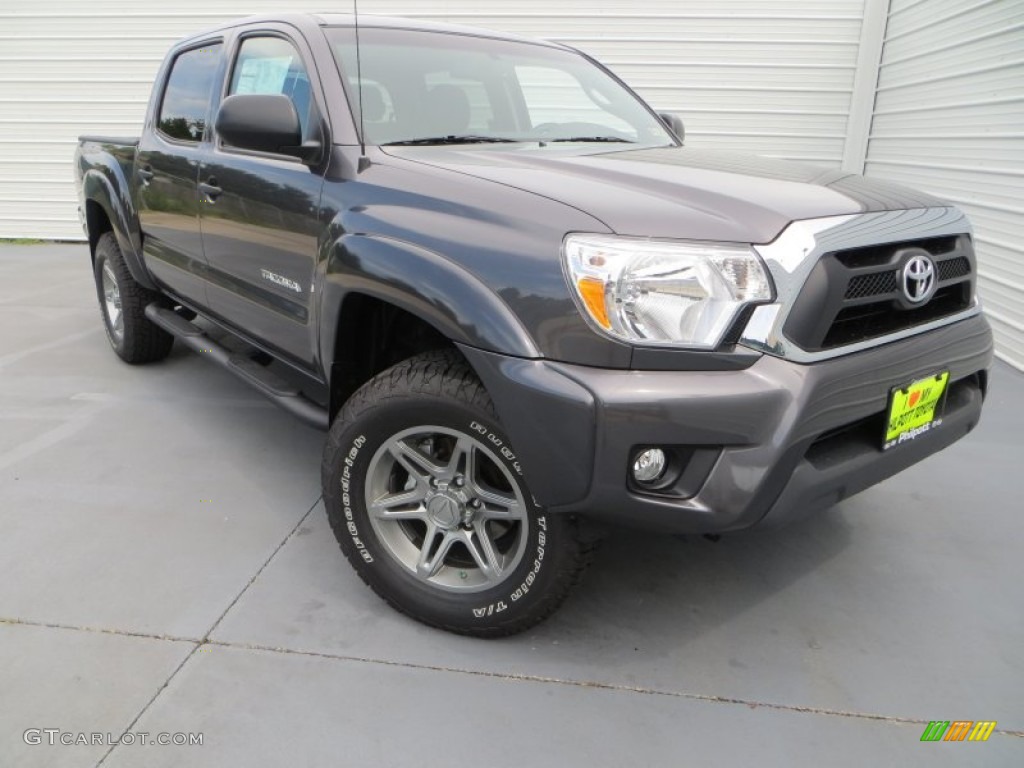 2013 Tacoma V6 TSS Prerunner Double Cab - Magnetic Gray Metallic / Graphite photo #1