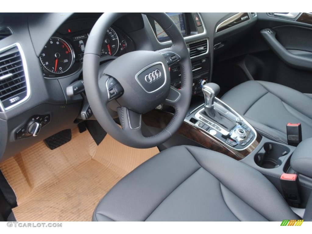 Black Interior 2014 Audi Q5 2.0 TFSI quattro Photo #83567024