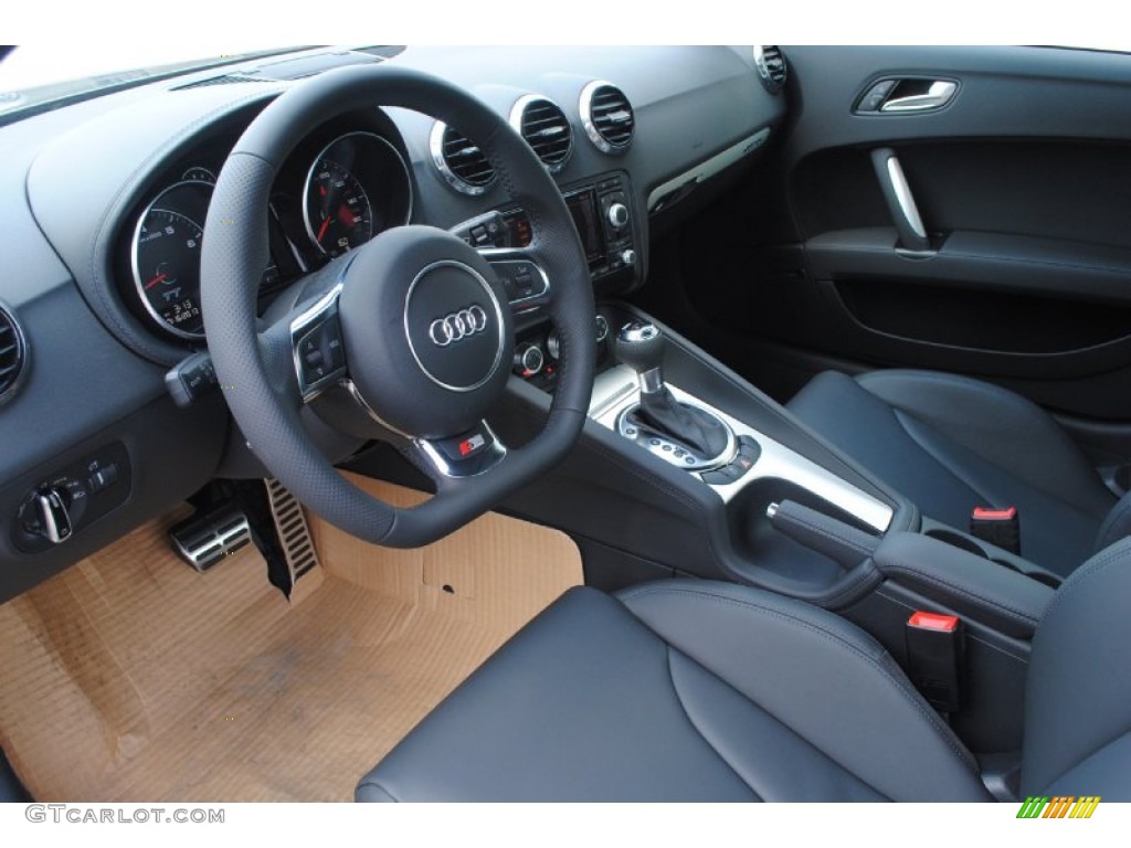 Black Interior 2014 Audi TT 2.0T quattro Coupe Photo #83567924