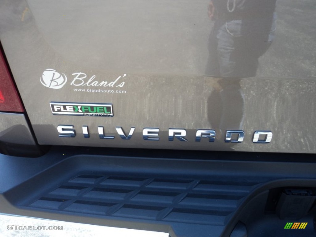 2012 Silverado 2500HD LS Regular Cab 4x4 - Mocha Steel Metallic / Dark Titanium photo #23