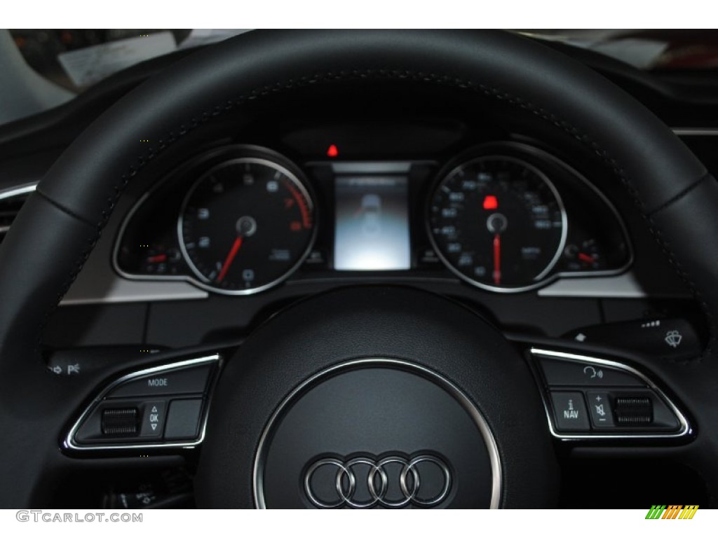 2013 A5 2.0T quattro Coupe - Glacier White Metallic / Black photo #31