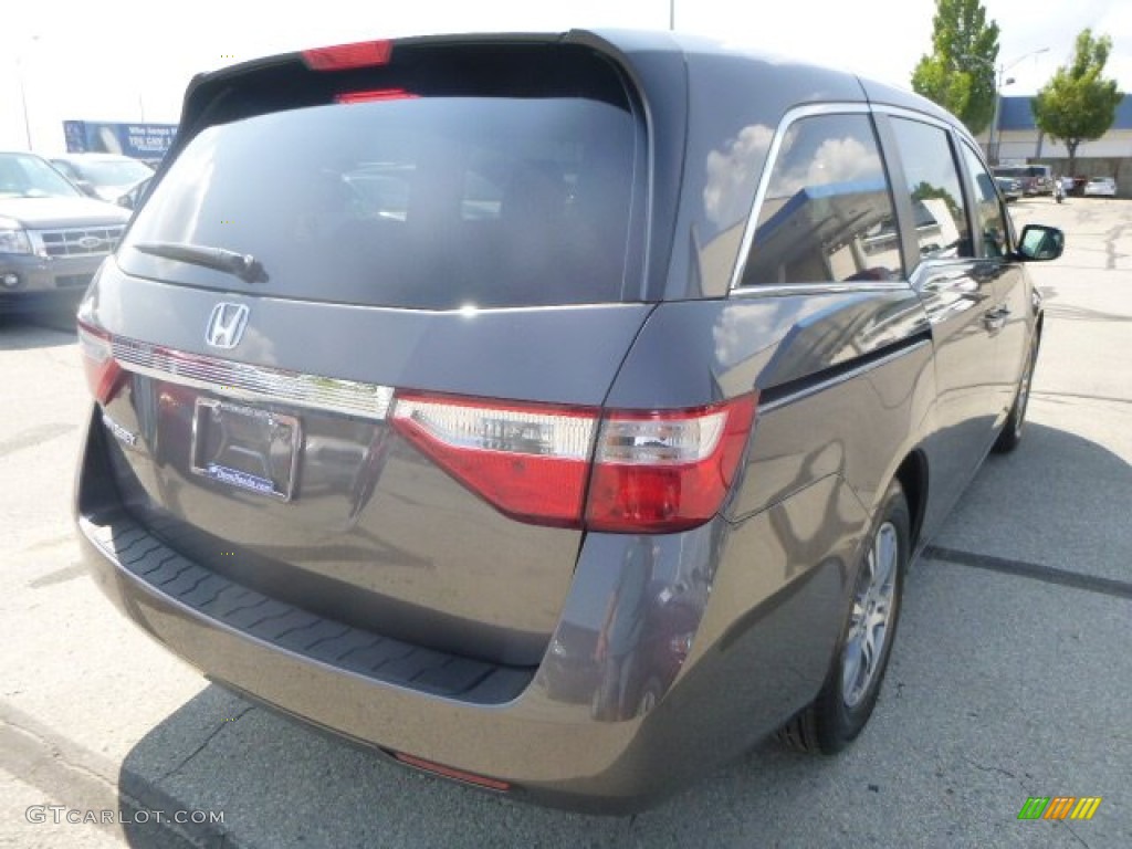 2013 Odyssey EX-L - Smokey Topaz Metallic / Truffle photo #3