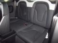 2013 Audi TT Black/Spectral Silver Interior Rear Seat Photo