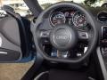 2013 Audi TT Black/Spectral Silver Interior Steering Wheel Photo