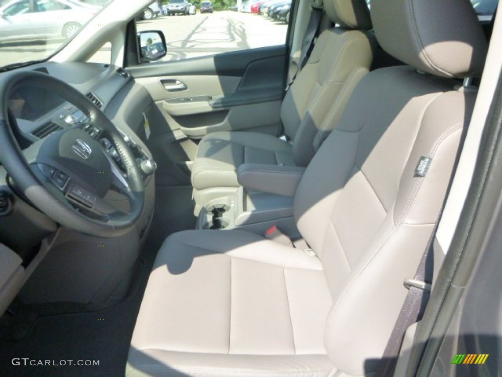 2013 Odyssey EX-L - Smokey Topaz Metallic / Truffle photo #10
