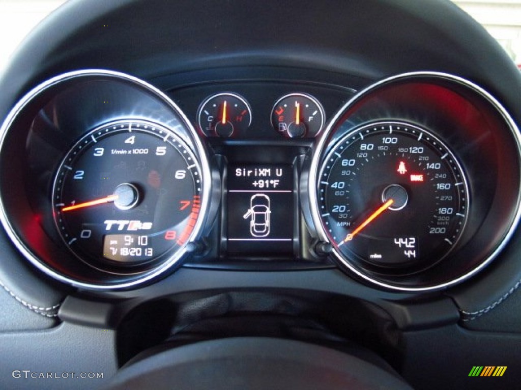 2013 Audi TT RS quattro Coupe Gauges Photo #83569575