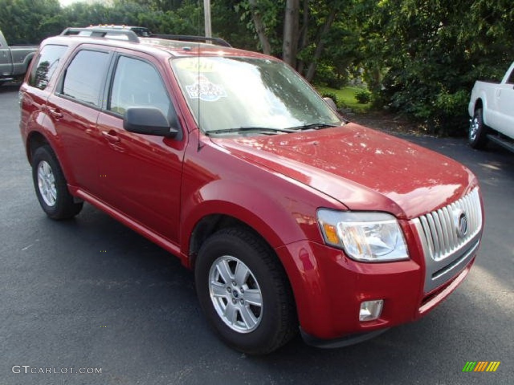Sangria Red Metallic 2011 Mercury Mariner V6 AWD Exterior Photo #83569686