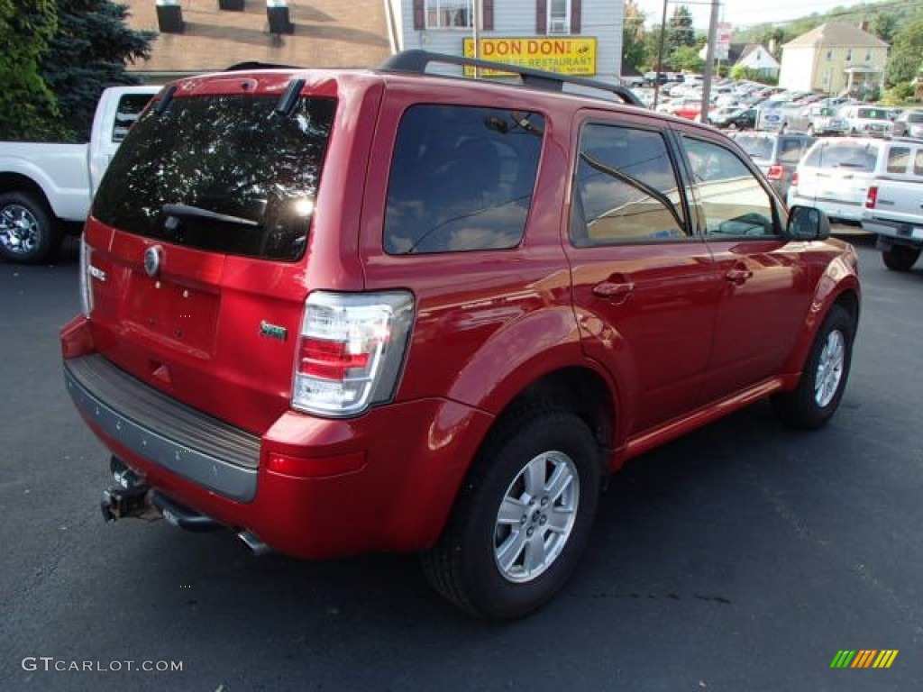 2011 Mariner V6 AWD - Sangria Red Metallic / Stone photo #4