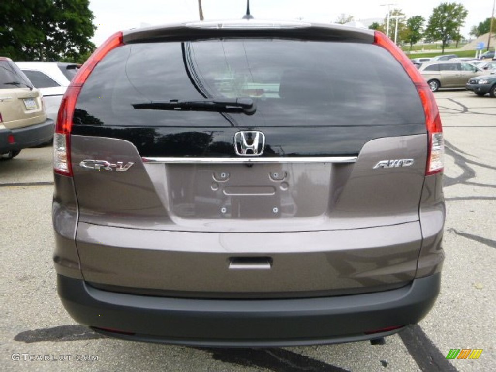 2013 CR-V EX-L AWD - Urban Titanium Metallic / Beige photo #4