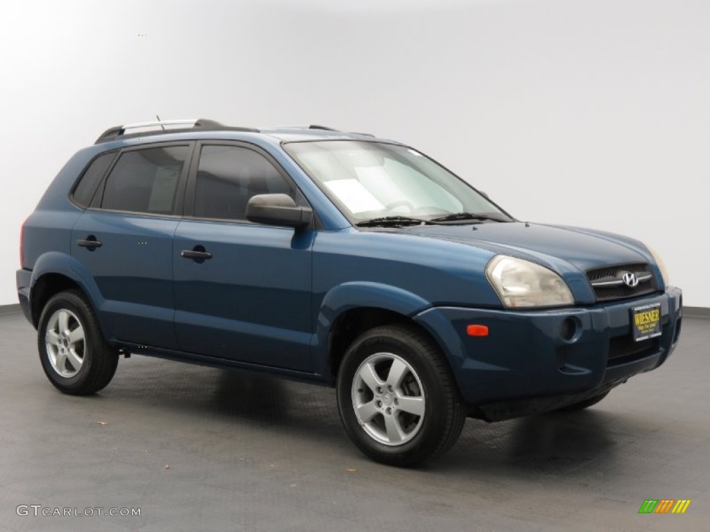 2005 Tucson GL - Nautical Blue / Gray photo #1