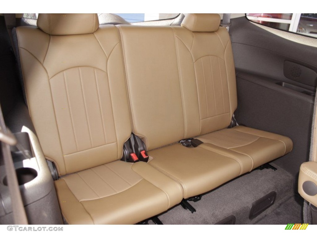 2013 Buick Enclave Leather AWD Rear Seat Photos