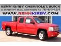 2013 Victory Red Chevrolet Silverado 1500 LT Extended Cab 4x4  photo #1