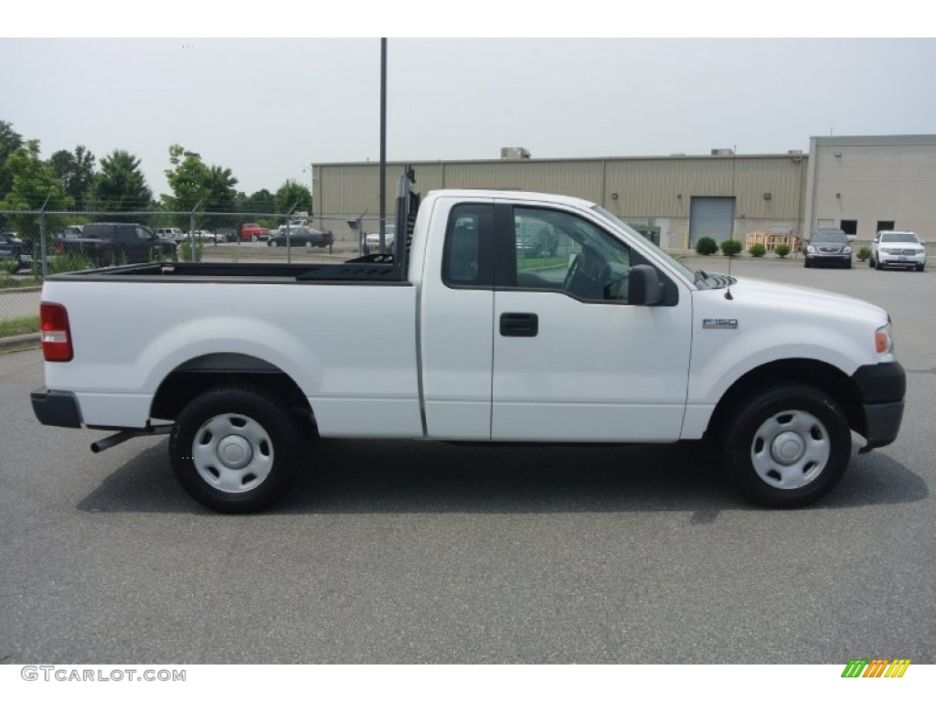 2006 F150 XL Regular Cab - Oxford White / Medium Flint photo #6