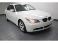 Alpine White 2007 BMW 5 Series 525i Sedan