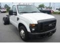 2008 Oxford White Ford F350 Super Duty XL Regular Cab Chassis  photo #2