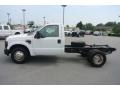 Oxford White 2008 Ford F350 Super Duty XL Regular Cab Chassis Exterior