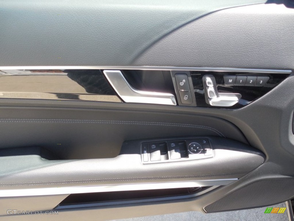 2014 E 350 Cabriolet - Black / Black photo #4
