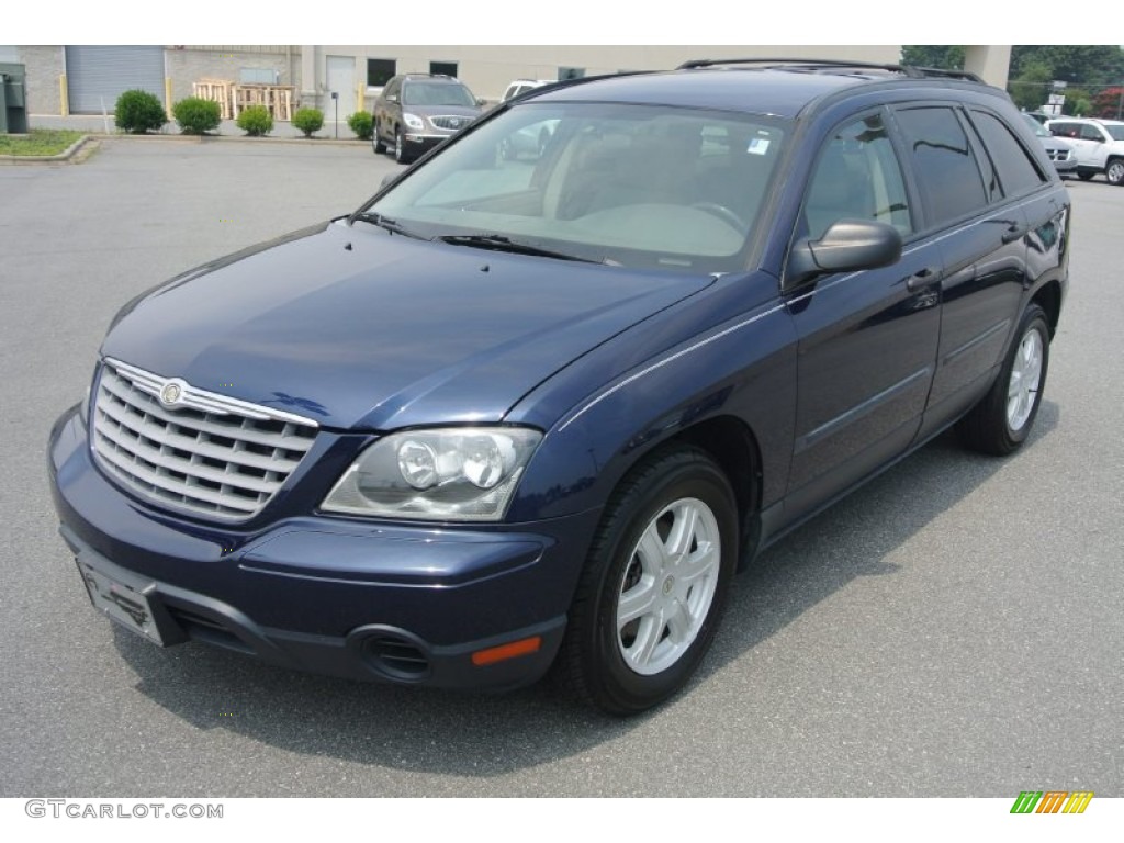 2005 Pacifica AWD - Midnight Blue Pearl / Light Taupe photo #1