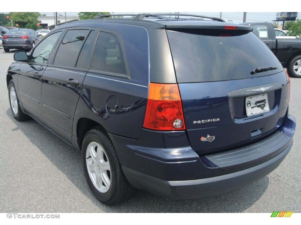 2005 Pacifica AWD - Midnight Blue Pearl / Light Taupe photo #4