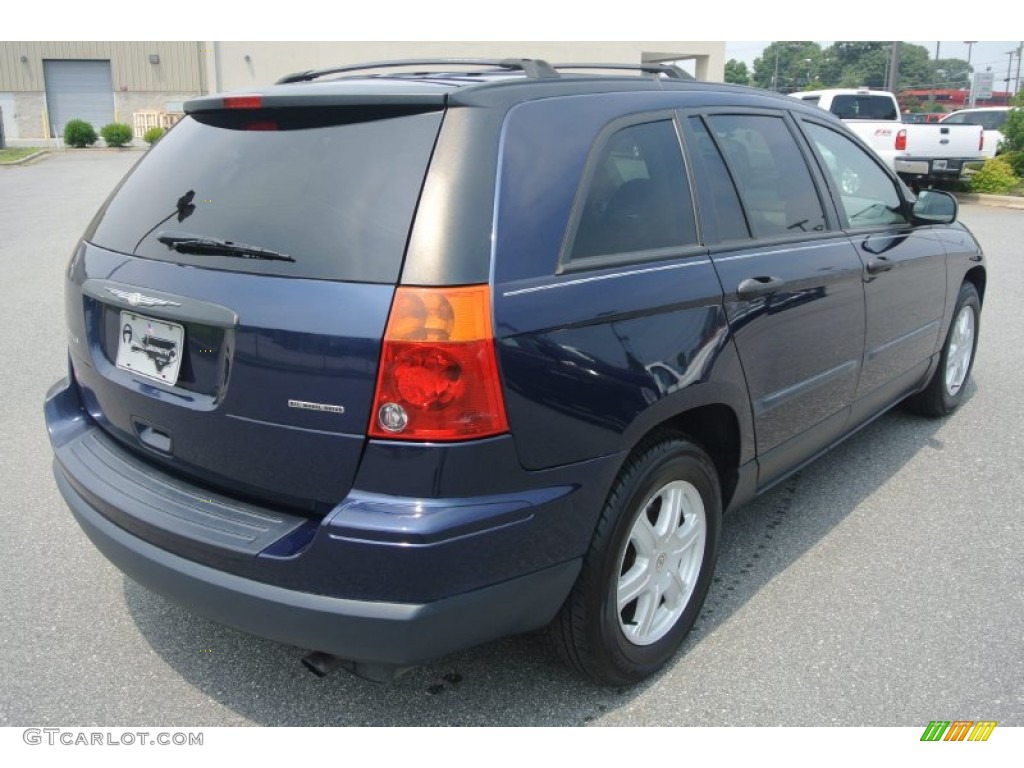 2005 Pacifica AWD - Midnight Blue Pearl / Light Taupe photo #5