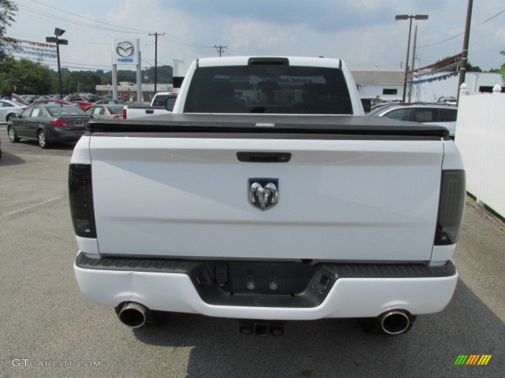 2011 Ram 1500 Express Regular Cab 4x4 - Bright White / Dark Slate Gray/Medium Graystone photo #7