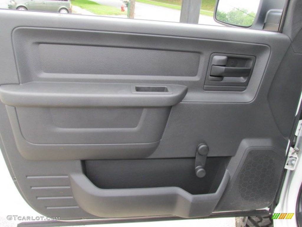 2011 Ram 1500 Express Regular Cab 4x4 - Bright White / Dark Slate Gray/Medium Graystone photo #13