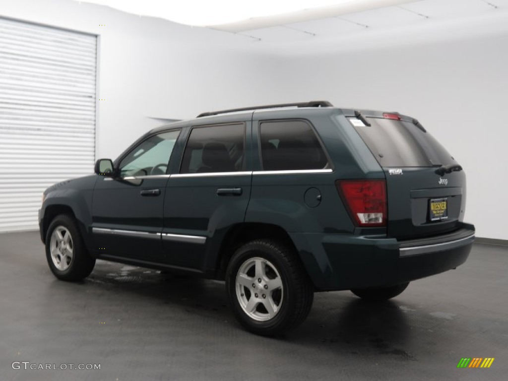 2005 Grand Cherokee Limited - Deep Beryl Green Pearl / Medium Slate Gray photo #3
