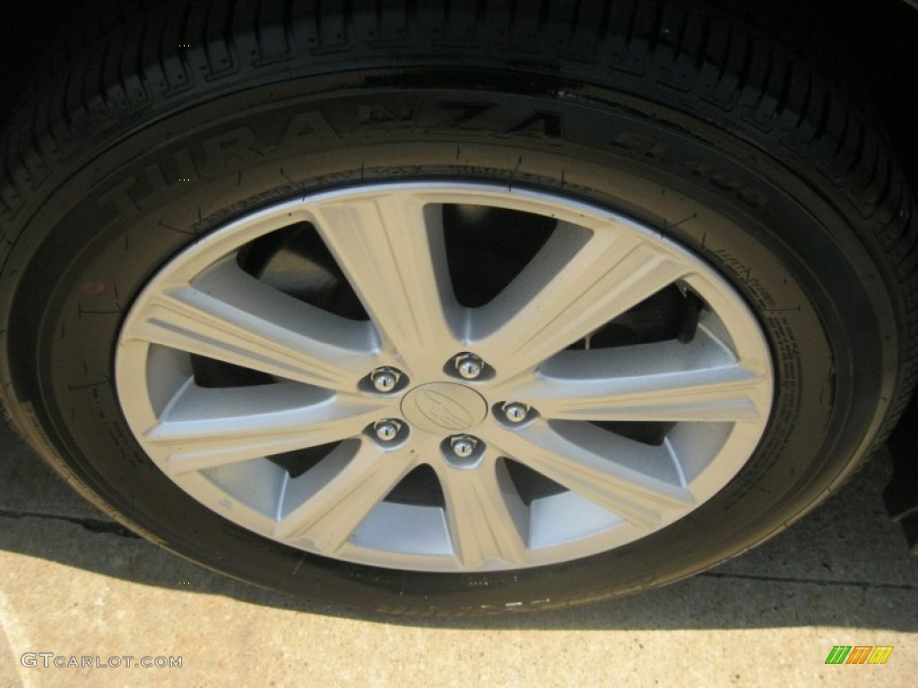 2011 Legacy 2.5i Premium - Graphite Gray Metallic / Off-Black photo #10