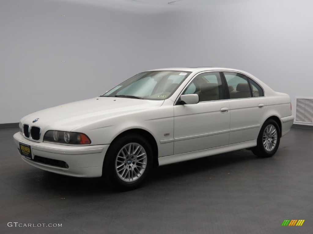 Alpine White 2002 BMW 5 Series 530i Sedan Exterior Photo #83574669