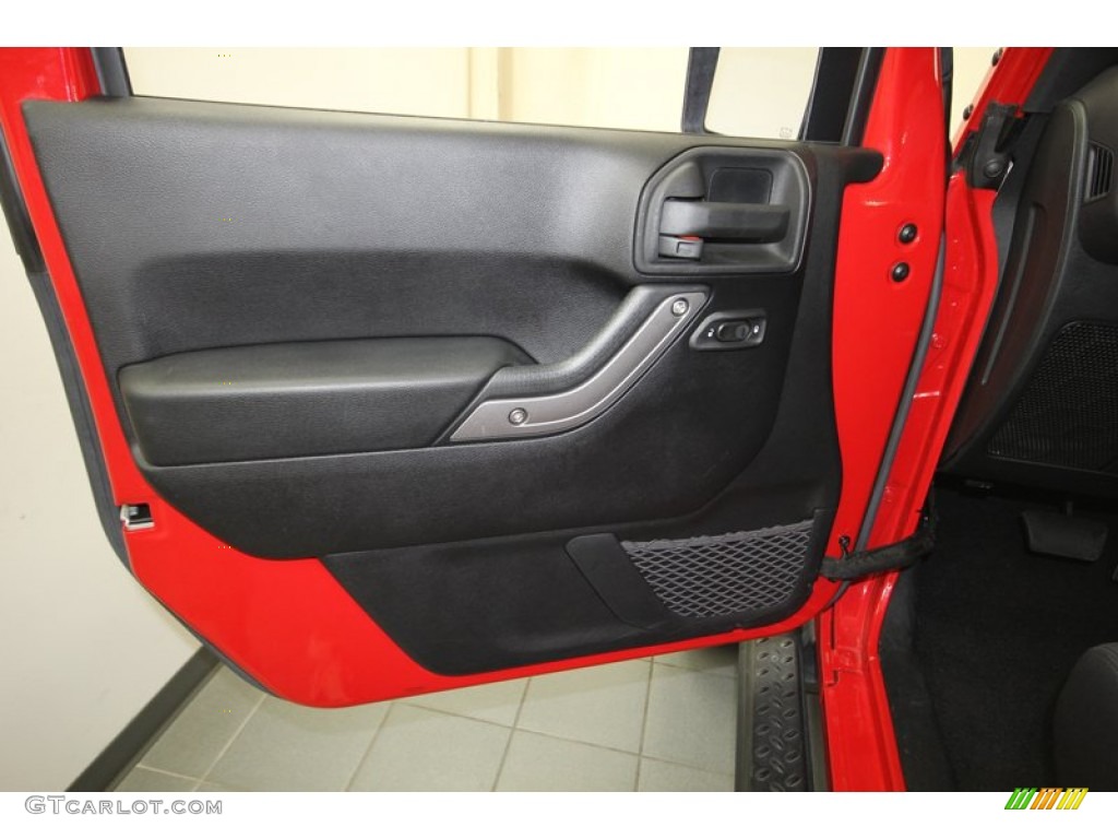 2012 Wrangler Unlimited Sport 4x4 - Flame Red / Black photo #15