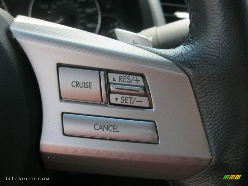 2011 Legacy 2.5i Premium - Graphite Gray Metallic / Off-Black photo #23