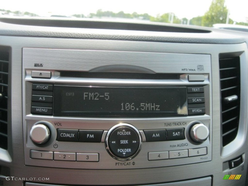 2011 Legacy 2.5i Premium - Graphite Gray Metallic / Off-Black photo #24