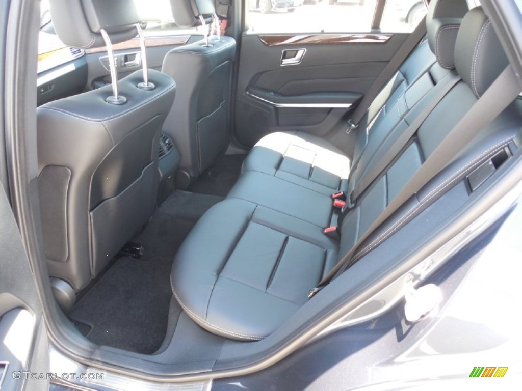 2014 Mercedes-Benz E 350 4Matic Sport Wagon Rear Seat Photo #83574977