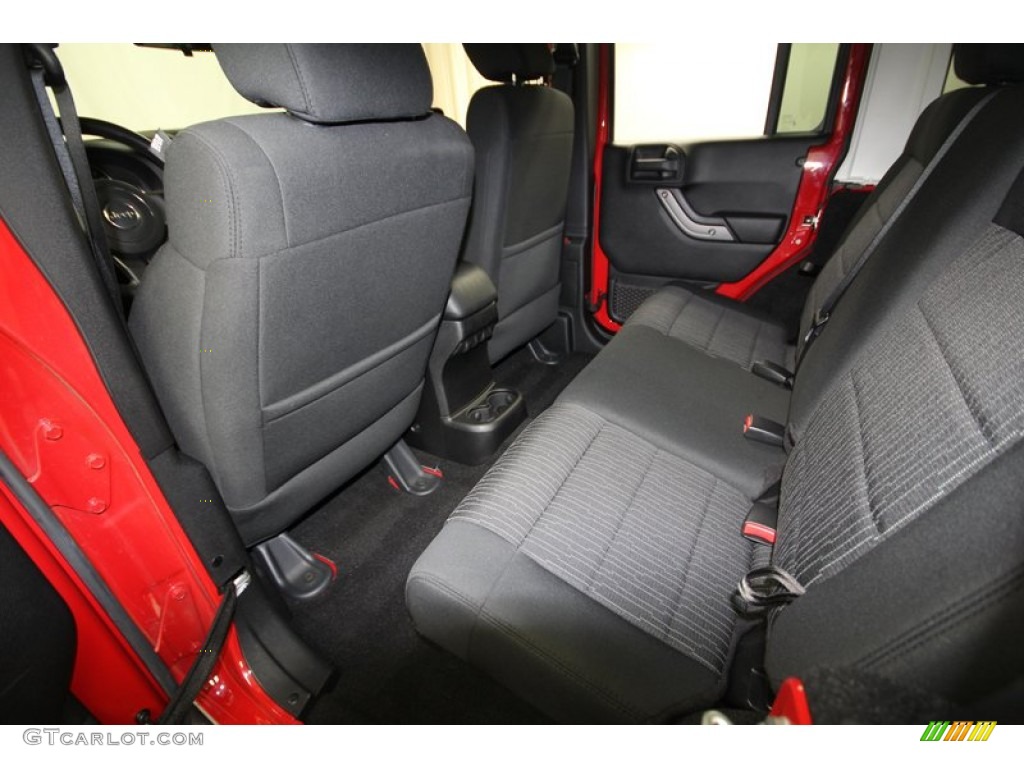 2012 Wrangler Unlimited Sport 4x4 - Flame Red / Black photo #24