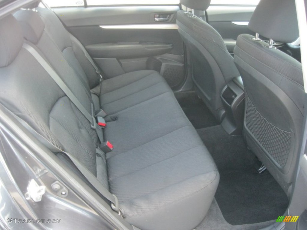 2011 Legacy 2.5i Premium - Graphite Gray Metallic / Off-Black photo #33