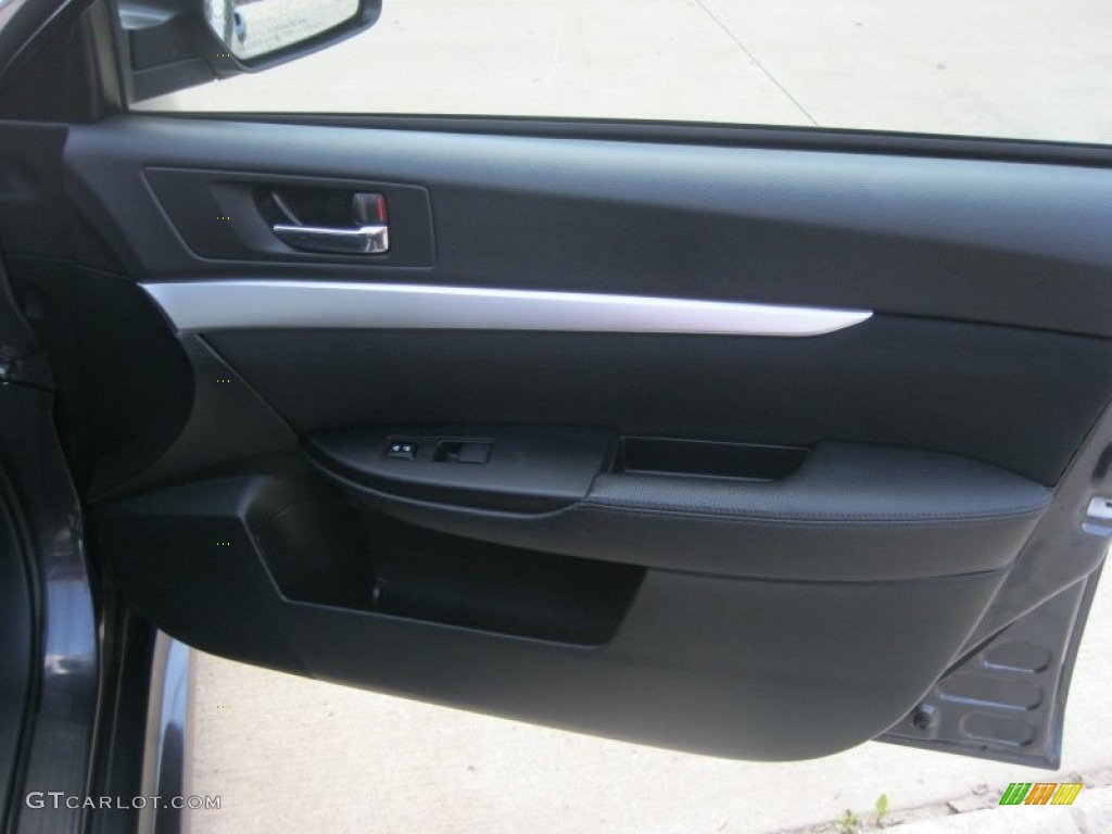 2011 Legacy 2.5i Premium - Graphite Gray Metallic / Off-Black photo #35