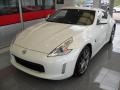 Pearl White 2013 Nissan 370Z Sport Touring Coupe