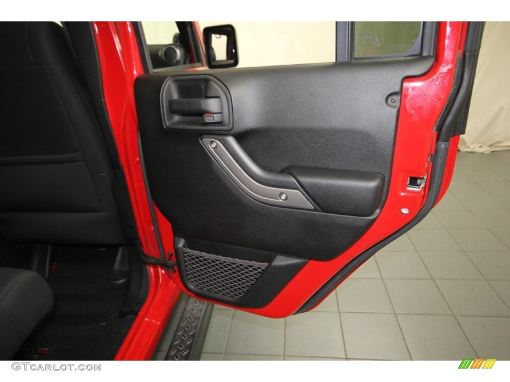 2012 Wrangler Unlimited Sport 4x4 - Flame Red / Black photo #35