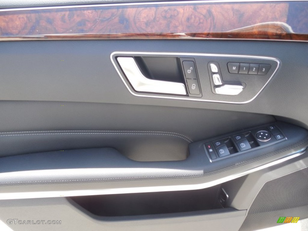 2014 E 350 Sport Sedan - Diamond White Metallic / Black photo #6