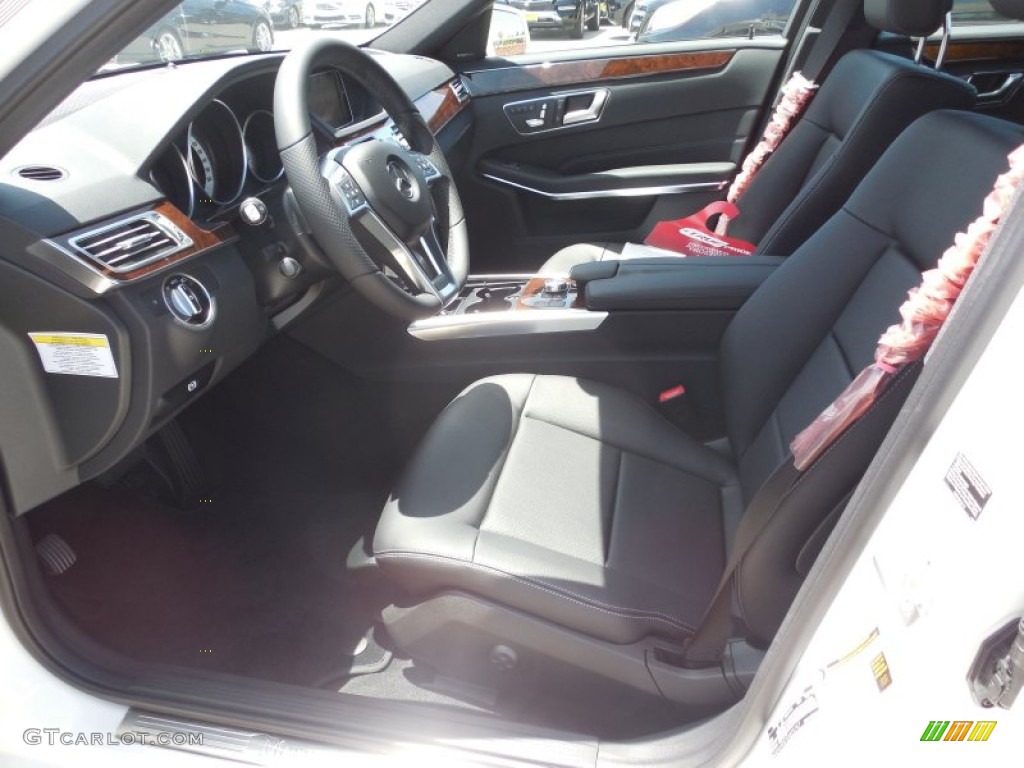 2014 E 350 Sport Sedan - Diamond White Metallic / Black photo #7