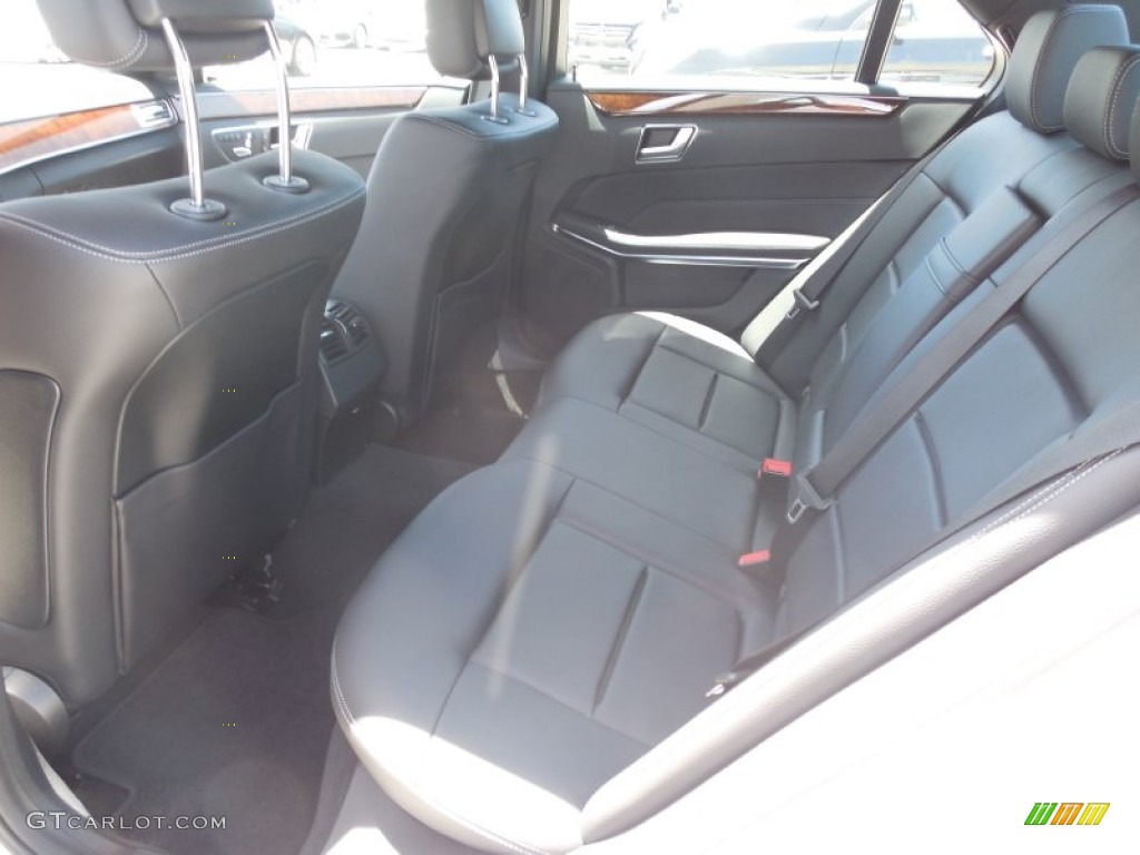 2014 E 350 Sport Sedan - Diamond White Metallic / Black photo #8