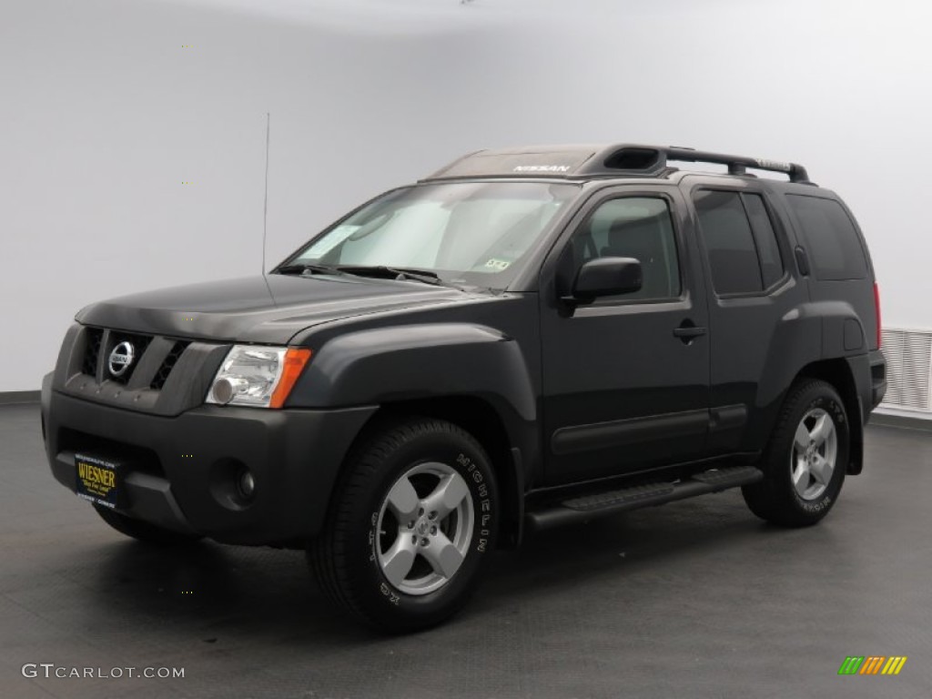 2005 Xterra SE - Night Armor Pearl / Steel/Graphite photo #4