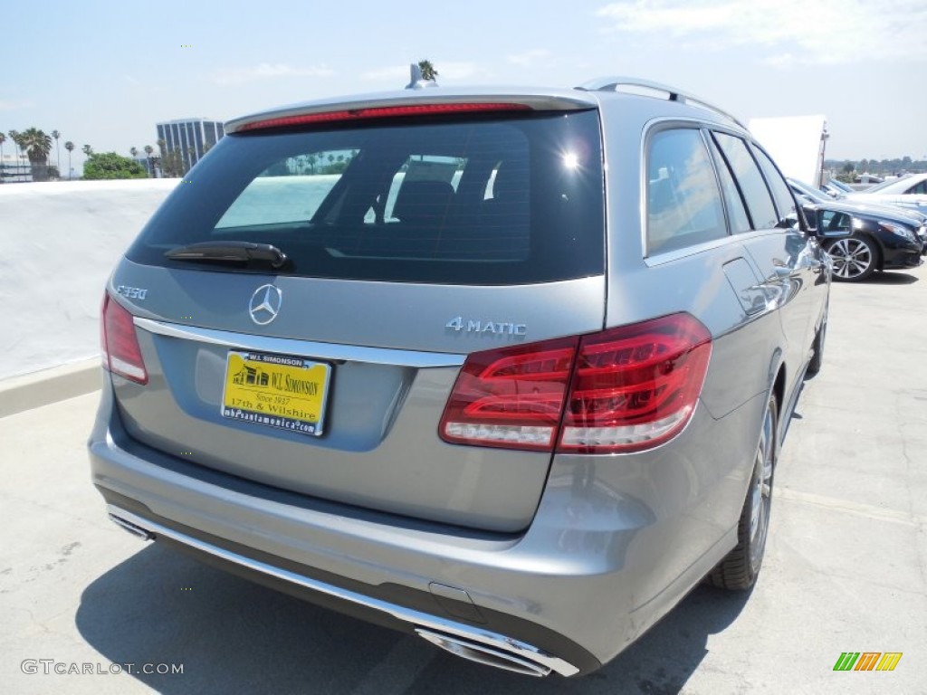 2014 E 350 4Matic Sport Wagon - Paladium Silver Metallic / Black photo #4
