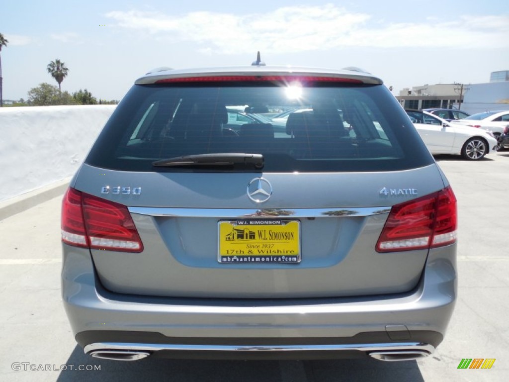 2014 E 350 4Matic Sport Wagon - Paladium Silver Metallic / Black photo #5