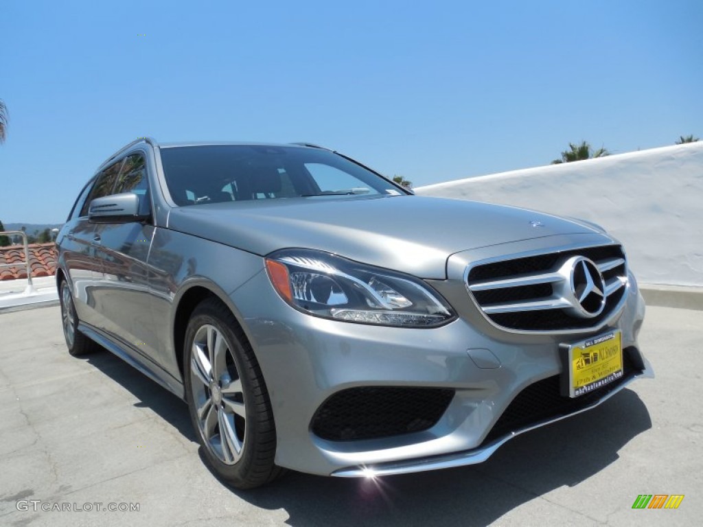 2014 E 350 4Matic Sport Wagon - Paladium Silver Metallic / Black photo #11