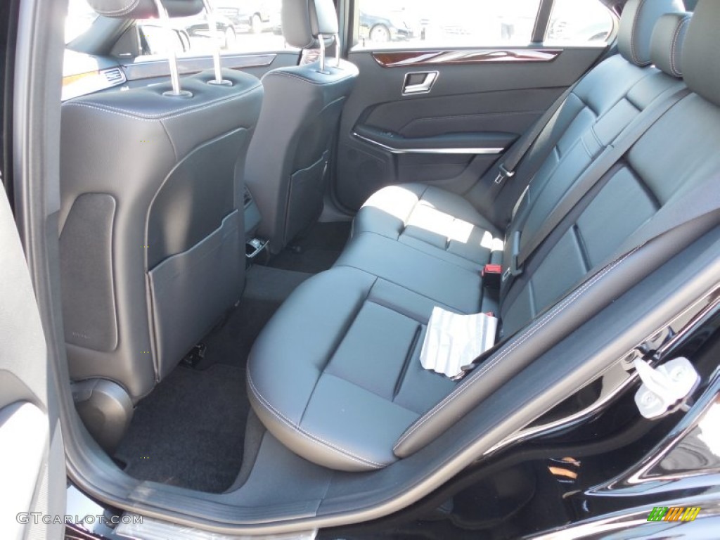 2014 E 350 Sport Sedan - Black / Black photo #8