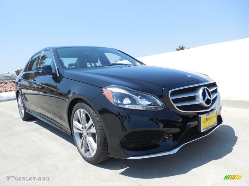 2014 E 350 Sport Sedan - Black / Black photo #11