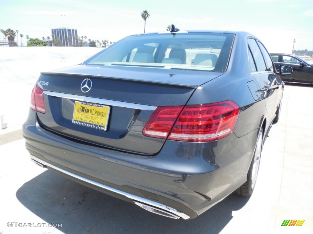 2014 E 350 Sport Sedan - Steel Gray Metallic / Gray/Dark Gray photo #4