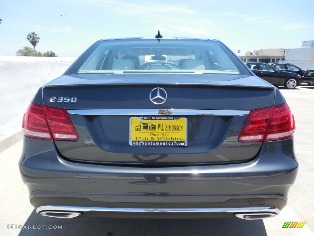 2014 E 350 Sport Sedan - Steel Gray Metallic / Gray/Dark Gray photo #5
